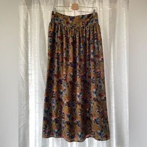 Natural Life Floral Maxi Skirt